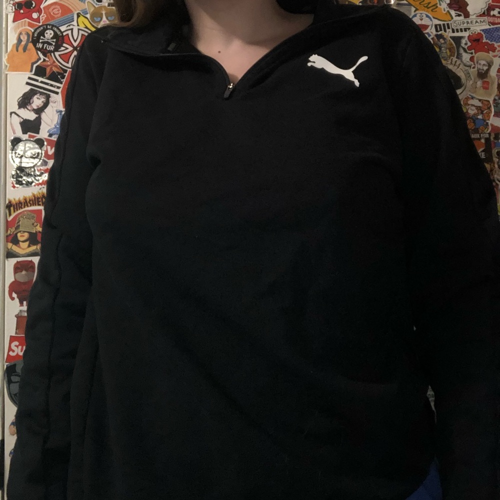 NEW puma pullover W/ Collar